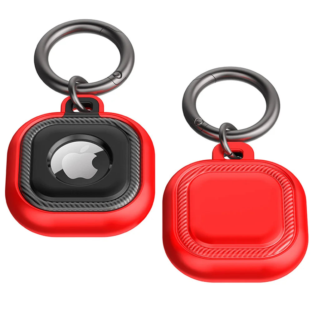 Soft Compatible For Apple AirTag Case Protective Keychain Protector Cover for Accessories Key-Ring Dog or Cat Collar Finder GPS