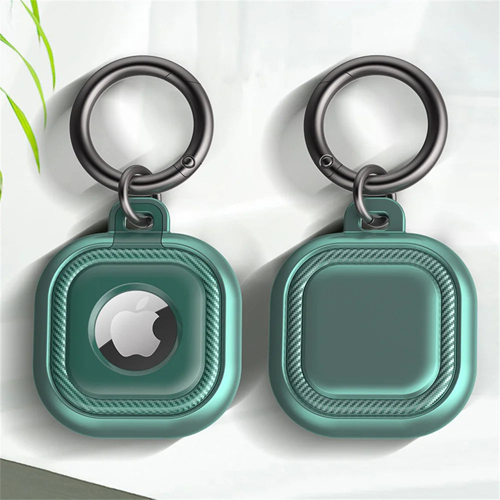 Soft Compatible For Apple AirTag Case Protective Keychain Protector Cover for Accessories Key-Ring Dog or Cat Collar Finder GPS