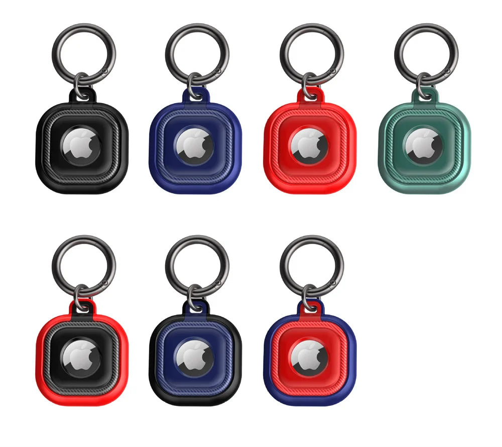 Soft Compatible For Apple AirTag Case Protective Keychain Protector Cover for Accessories Key-Ring Dog or Cat Collar Finder GPS