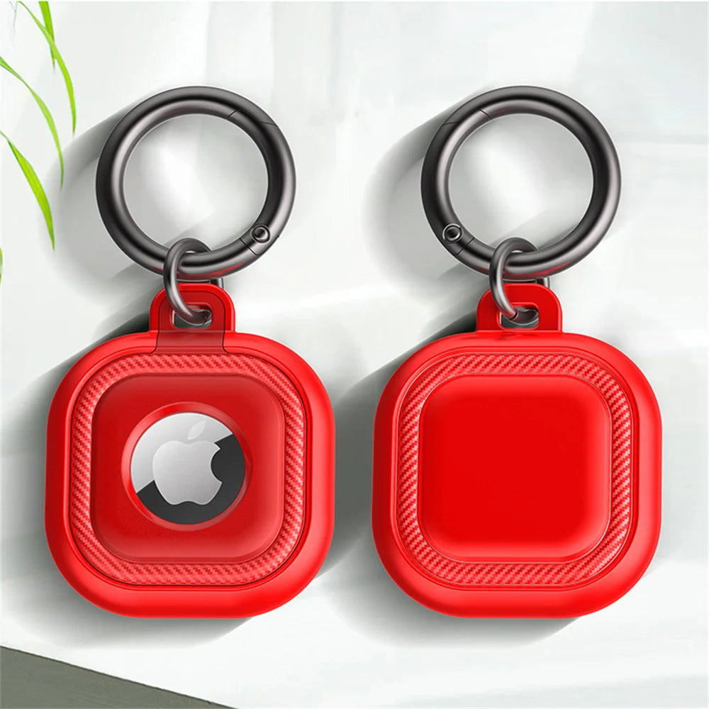 Soft Compatible For Apple AirTag Case Protective Keychain Protector Cover for Accessories Key-Ring Dog or Cat Collar Finder GPS