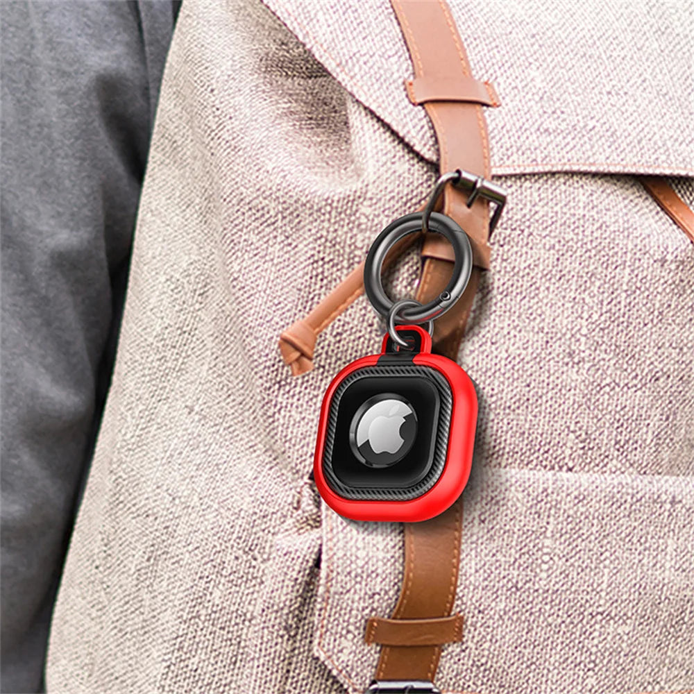 Soft Compatible For Apple AirTag Case Protective Keychain Protector Cover for Accessories Key-Ring Dog or Cat Collar Finder GPS