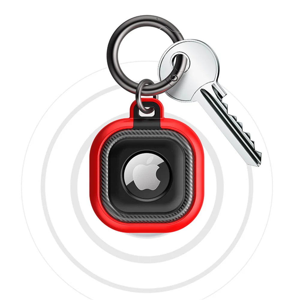 Soft Compatible For Apple AirTag Case Protective Keychain Protector Cover for Accessories Key-Ring Dog or Cat Collar Finder GPS