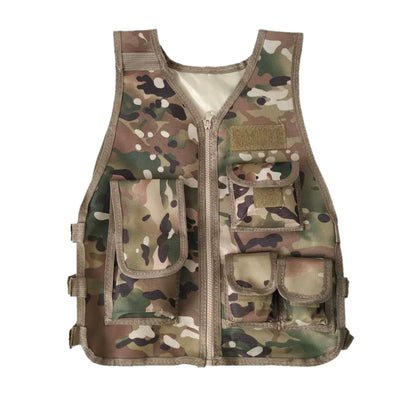 Children Camouflage Tactical Vest - Steffashion