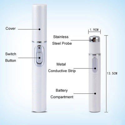 Blue Light Therapy Acne Laser Pen Soft Scar Wrinkle Removal Treatment Device Skin Care Beauty Equipment