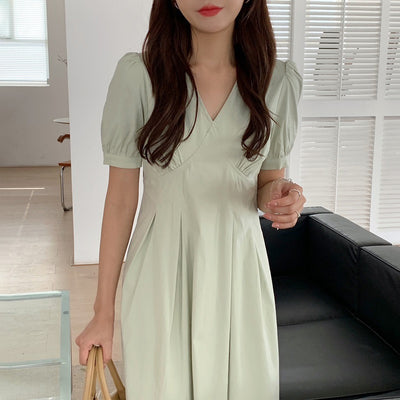 Fashion Personalized Mid-length Dress Women