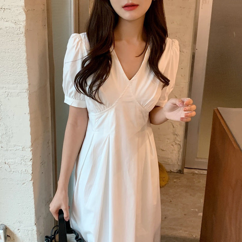 Fashion Personalized Mid-length Dress Women