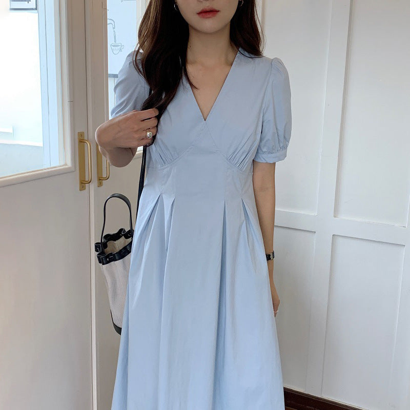 Fashion Personalized Mid-length Dress Women