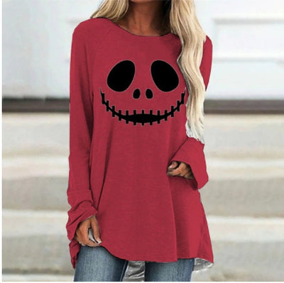 European And American Style Women T-shirt Dress Long Sleeve