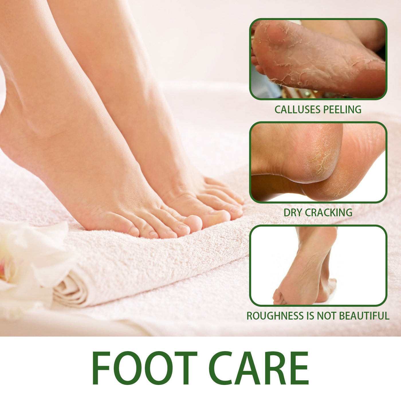 Repair Foot Heel Calluses Crack Exfoliating Skin Care Solution