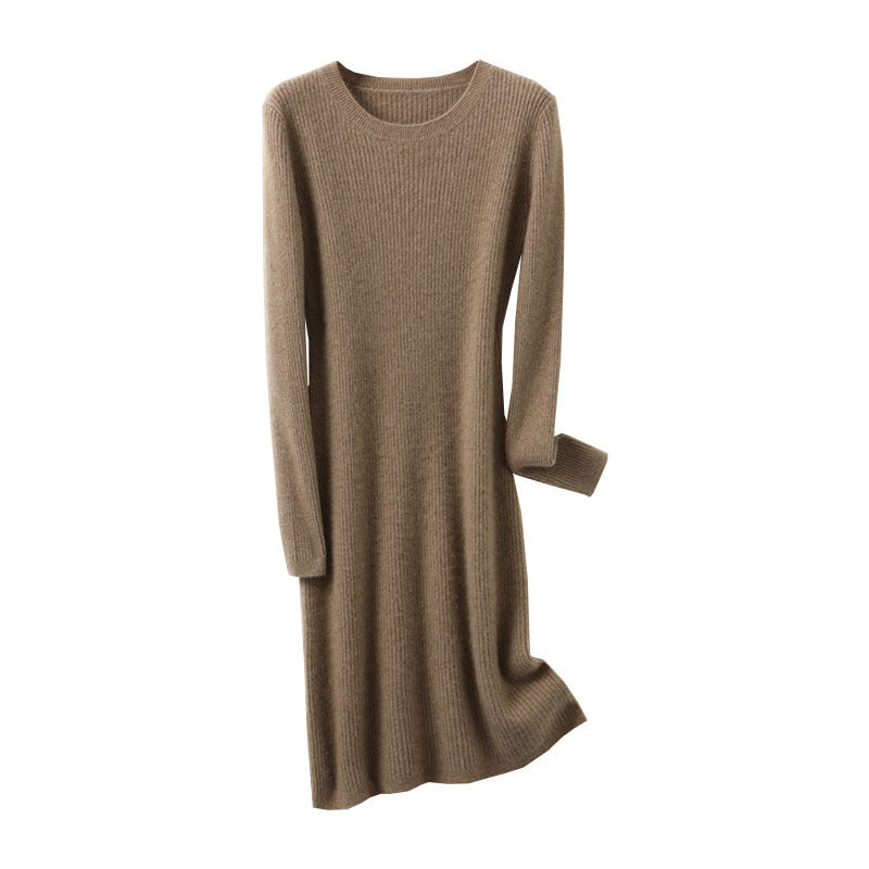 Fashion Solid Color Woolen Sweater For Women