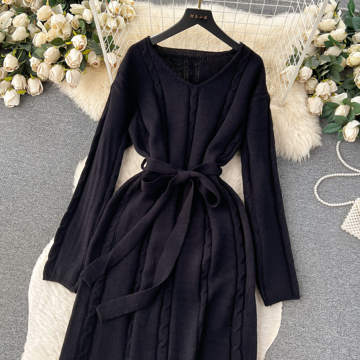 New Elegant Knitted Dress For Women