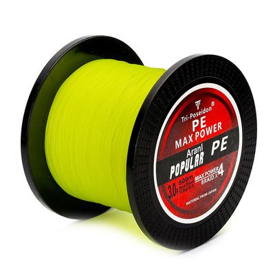4Braided Fishing PE Strong Pull Horse Main Line 300M