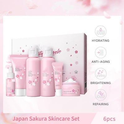 Cherry Blossom Skin Care Set 6-piece Set