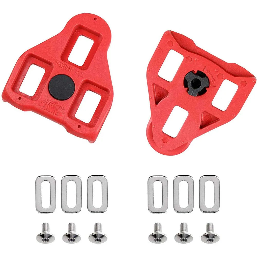 1Set Pedal Cleats Bike Cleats Compatible with Look Delta Pedals (9 Degree Float) Fits Peloton