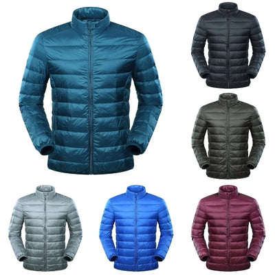 NewBang Plus 6XL 7XL Down Jacket Men's Large Size Ultra Light Down Jacket Men Duck Down Windbreaker Lightweight Feather Coats - Steffashion
