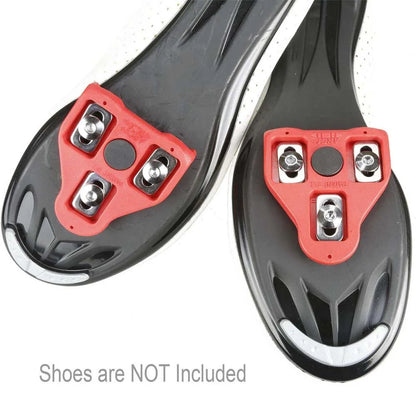 1Set Pedal Cleats Bike Cleats Compatible with Look Delta Pedals (9 Degree Float) Fits Peloton