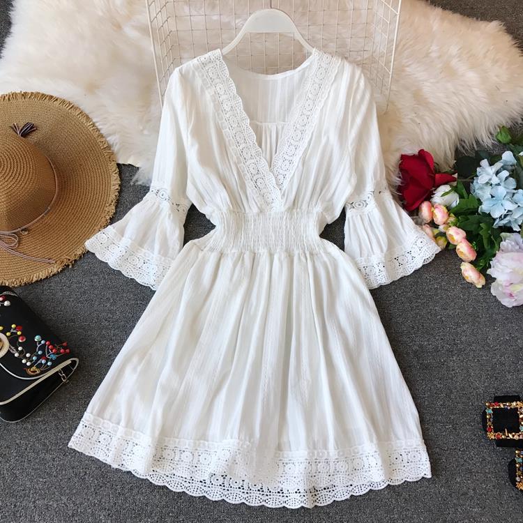 Korean Holiday Beach Dress For Women