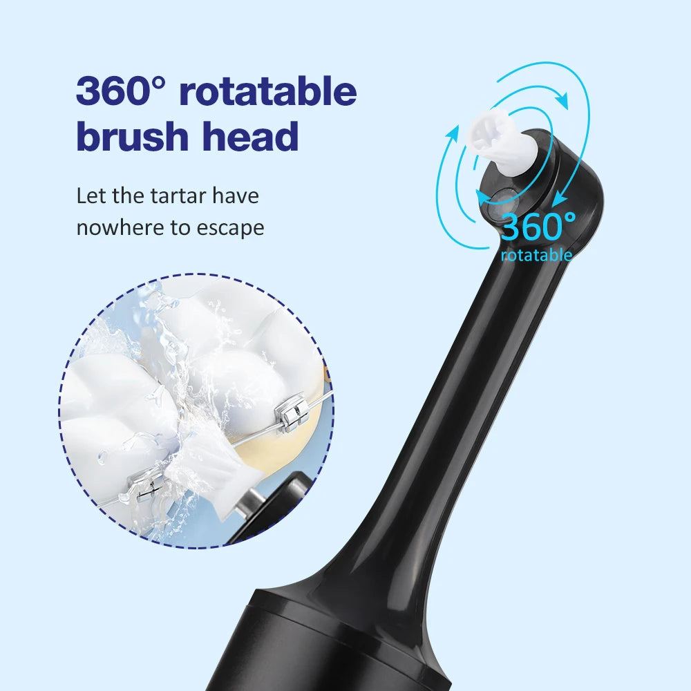 Electric Tooth Polisher 4 Modes Dental Tartar Remover Plaque Stains Cleaning Teeth Whitening Cleaner Tool Calculus Removal - Steffashion