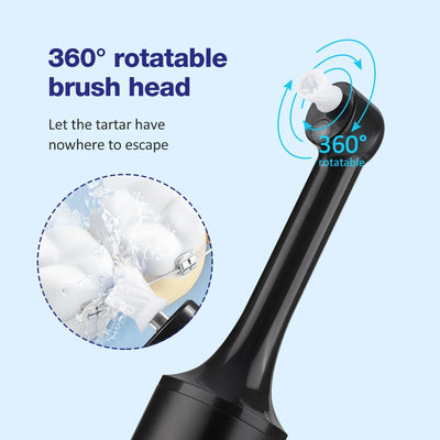 Electric Tooth Polisher 4 Modes Dental Tartar Remover Plaque Stains Cleaning Teeth Whitening Cleaner Tool Calculus Removal - Steffashion