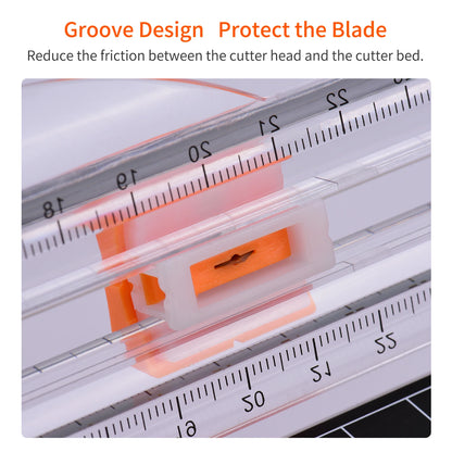 A4 Portable Paper Trimmer with 12.2-Inch Cutting Length