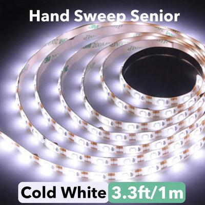 5V 2835 LED Strip Light Touch Sensor Switch Dimmable USB Flexible LED Tape Ribbon Light For Mirror Cabinet Stair Decor Lighting - Steffashion