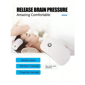Electric head massage comb with vibration massage, releasing head pressure, helping to sleep and wake up the mind - Steffashion