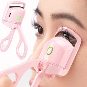 Electric Heated Eyelash Curler emperature Control Charging  Curling And Shaping Not Hurting Long Eyelashes Makeup Tools - Steffashion