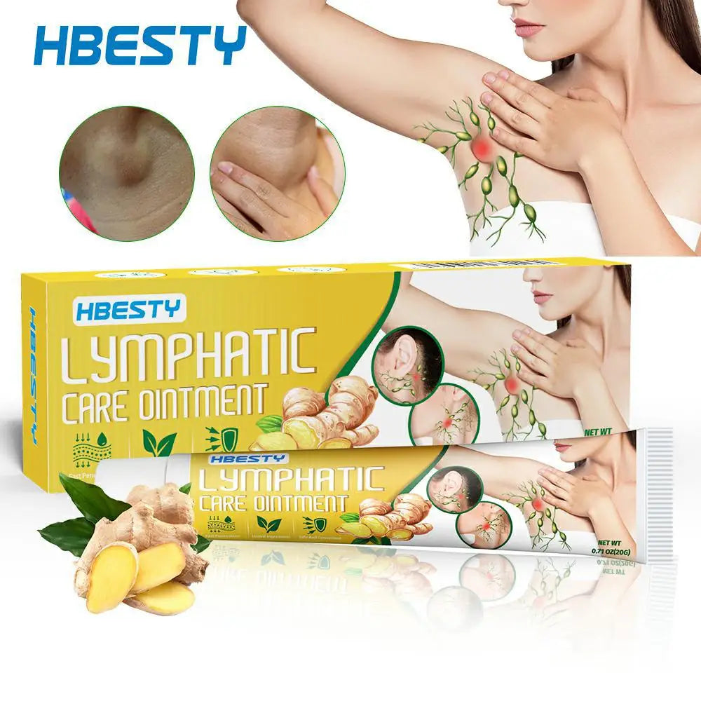 Lymphatic dredging ointment Auxiliary breast Armpit neck lymph Node mammary gland Anti-Swelling Detox Treat cream Herbal Plaster