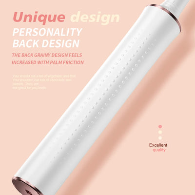 Electric Toothbrush for Adults USB Fast Charging IPX7 Waterproof 5 Speed Mode Intelligent Timing Reminder Smart - Steffashion
