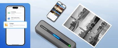 Mobile Printer for Business, Travel, Home, and Office UsePortable Bluetooth Printer