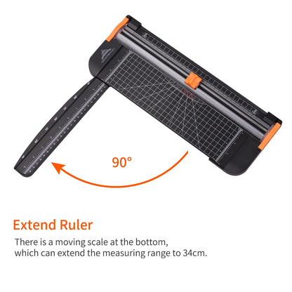 A4 Portable Paper Trimmer with 12.2-Inch Cutting Length