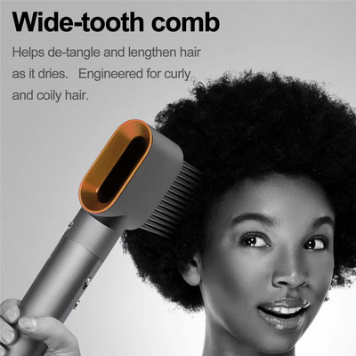 Styling Air Nozzle with Wide-Tooth Comb Attachment for Dyson Airwrap HS01 HS05 for Curly and Coily Hair - Steffashion