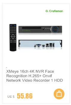 XMeye Y 4MP POE CCTV Camera with Audio