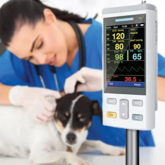 Factory Portable Handheld Vet Vital Signs Monitor Pulse Oximeters Veterinary monitor