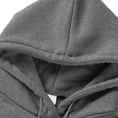 Tracksuit Men 2 Piece Set Big and Tall Long Sleeve Hooded Activewear Suits Gym Workout Training Stretchy Outfits - Steffashion