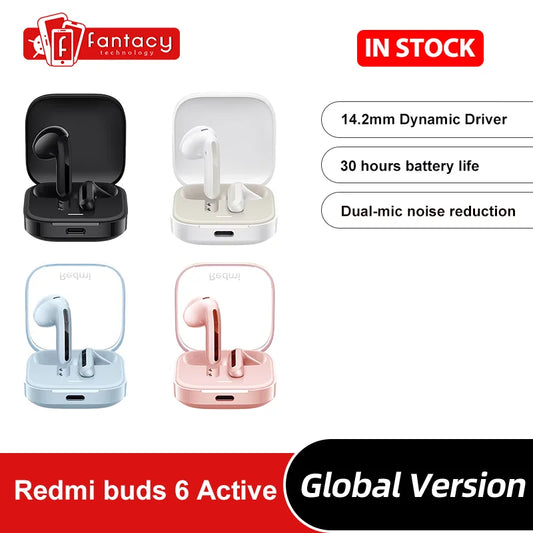 Global Version Xiaomi Redmi Buds 6 Active Earphones