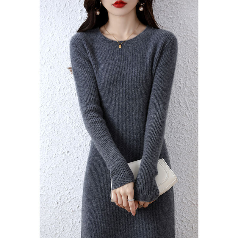 Fashion Solid Color Woolen Sweater For Women