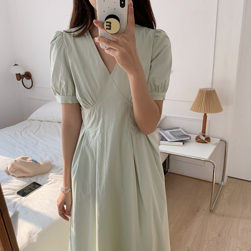 Fashion Personalized Mid-length Dress Women